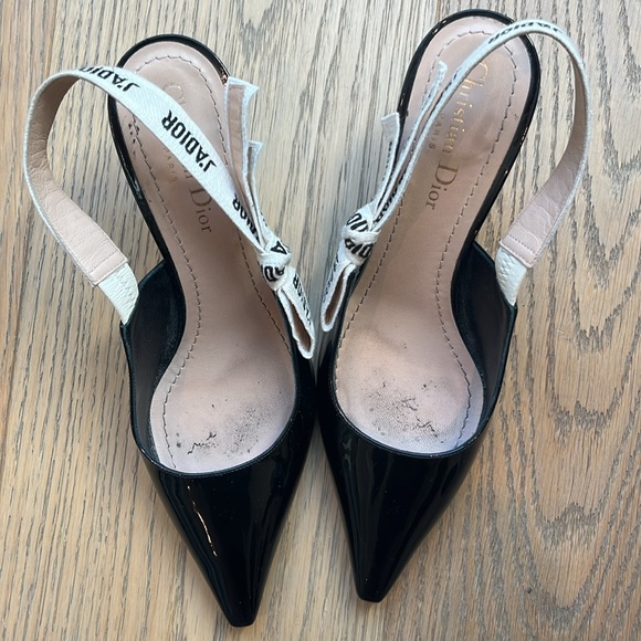 J’Adior slingback pumps in patten leather - Picture 4 of 5